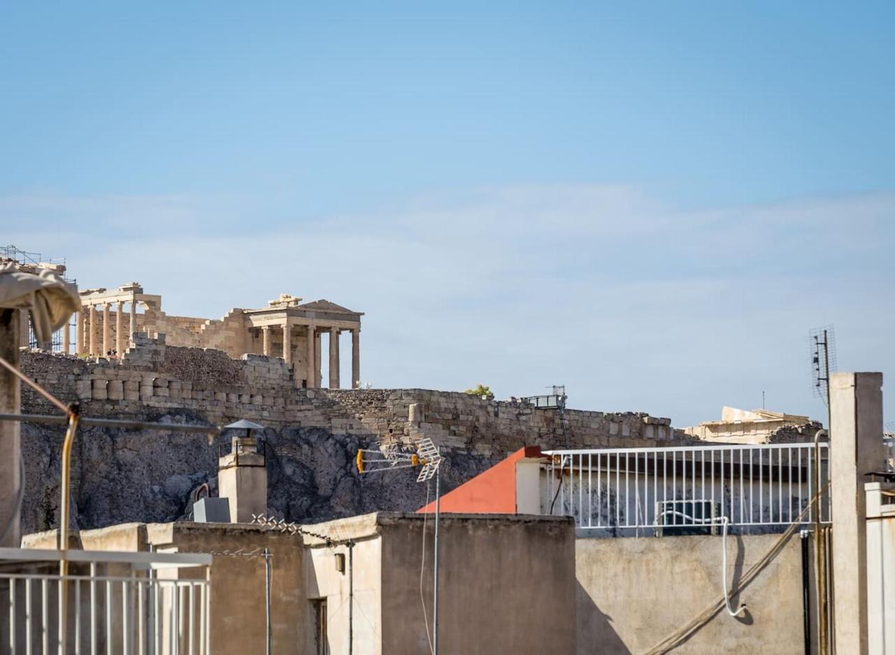 Syntagma Modern New Flat, Large Balcony With View Apartamento Atenas Exterior foto