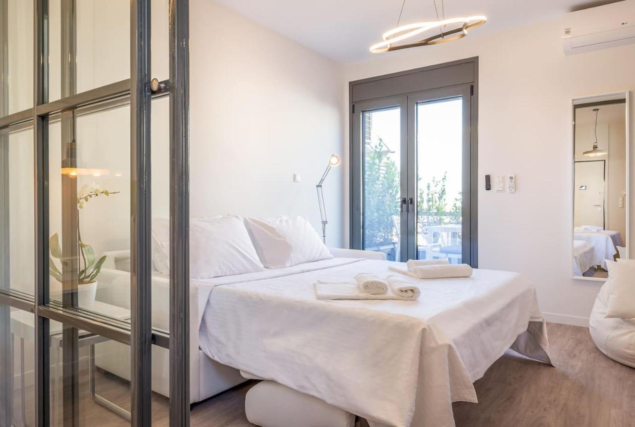 Syntagma Modern New Flat, Large Balcony With View Apartamento Atenas Exterior foto