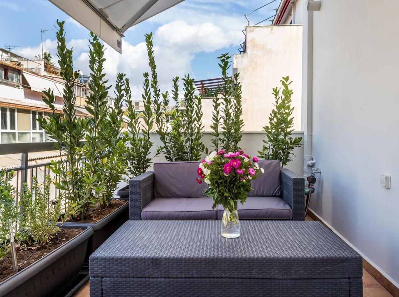 Syntagma Modern New Flat, Large Balcony With View Apartamento Atenas Exterior foto